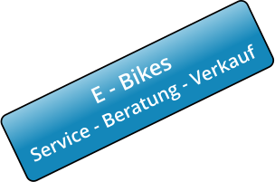 E - Bikes  Service - Beratung - Verkauf